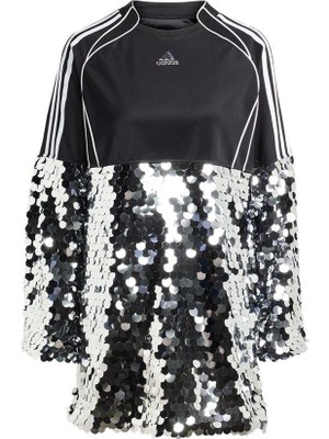 Adidas Kadın  Siyah  Elbise Sequıns Dress KE9798