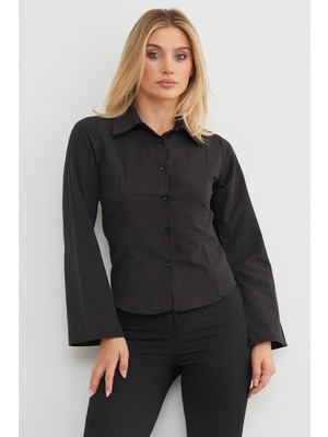 Ispanyol Kol Terikoton Kuplu Gömlek