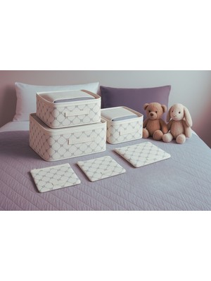 6'lı Bebek Bakım Çantası Hastane Çıkış Doğum Çantası