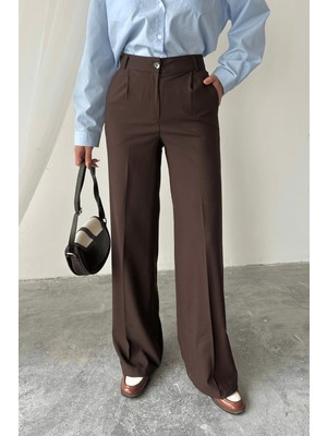 Kadın Sindy Palazzo Model Kumaş Pantolon