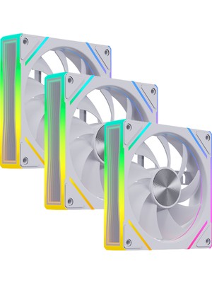 Gameline Fresh X2 3'lü Set Argb Kasa Fanı 6 Pin