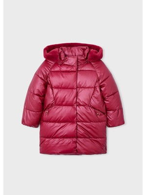 Mayoral 4447-61 Kız Çocuk Vişne Mont