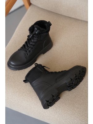 Daxtors Natalya Soğuk Geçirmez Kışlık Kadın Bot & Bootie