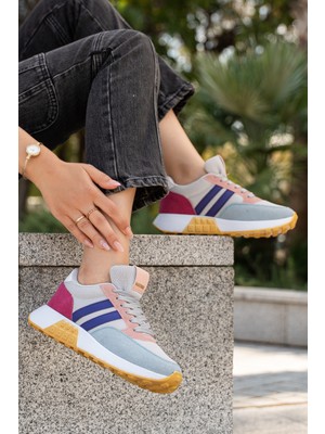 Daxtors Lolita Günlük Ortopedik Kadın Sneaker Spor Ayakkabı