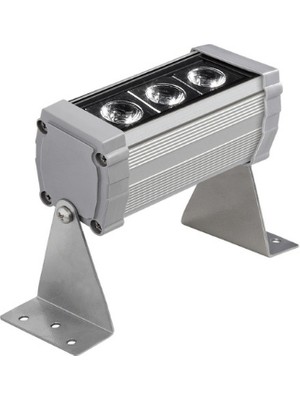 Led Enerji Ledenerji 3W Wallwasher 10CM Yeşil Renk LED Duvar ve Ağaç Boyama Armatür