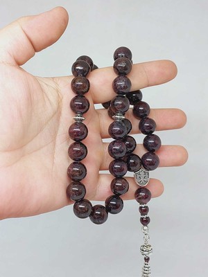 Lal (Garnet – Granat) Taşı 33LÜK Tesbih 12MM (53038)