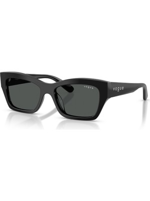 Vogue 5658SU W44/87 53 Kadın Güneş Gözlüğü Kelebek Çerçeve Siyah Renk UV 400 Filtreli