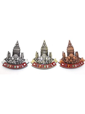 Istanbul Temalı Metal Magnet ALK3332 ( Lisinya )