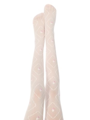 Penti Kız Çocuk Pretty Diamond Flower Külotlu Çorap