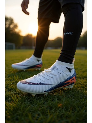 Superfly Profesyonel Çoraplı Çim Saha ve Halısaha Krampon