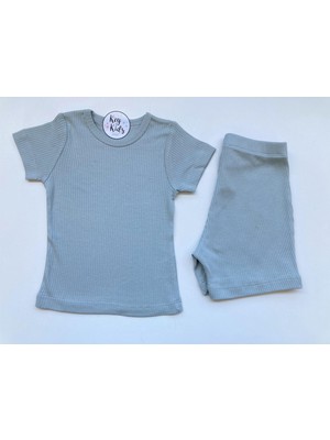 Fitilli Şortlu Modal Takım Mint