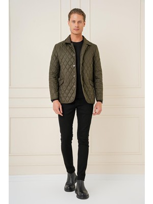 Ka 081 Slim Fit Haki Spor Kaban