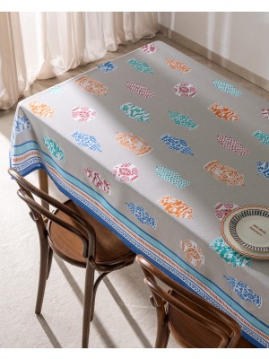 Madame Coco Rosanel Polycotton Masa Örtüsü - Bej - 150x200 cm