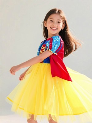 Pamuk Prenses Kız Çocuk Kostümü