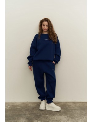 Mai Mini Bike Lacivert Bisiklet Yaka Eşofman Takım