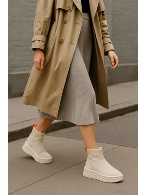 Slavia Bej (4.5 Cm) Içi Kürklü Streçli Günlük Kullanım Bot