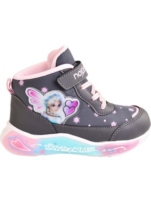 Kız Çocuk Işıklı Prensesli Spor Ayakkabı / Hafif Spor Bot&bootie