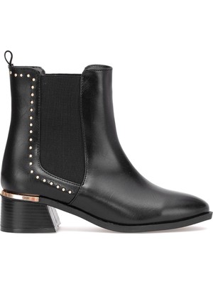 Elit PM180 K9782 Kadın Chelsea Bot Siyah