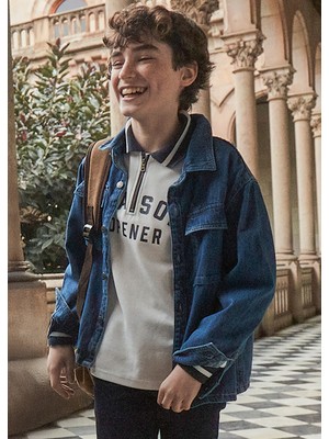 Mayoral Mavi Erkek Çocuk Kot Gömlek 7105