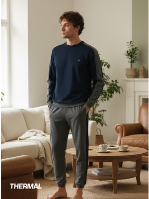 Blackspade Erkek Pijama Takımı 40802 - Lacivert