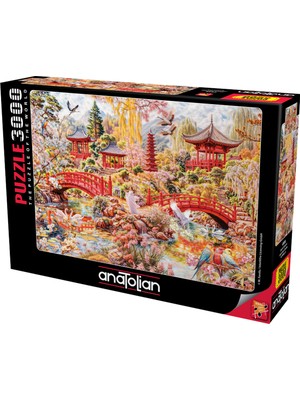 Anatolian 3000 Parçalık Puzzle - Japon Bahçesi 4938