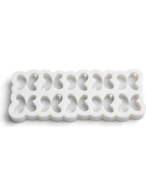 Stonechem Epoksi 10’lu Kelebek Kalıbı – 3.7 cm Genişlik / 5 mm Kalınlık Magnet ve Anahtarlık İçin Parlak Yüzeyli Esnek Silikon Kalıp