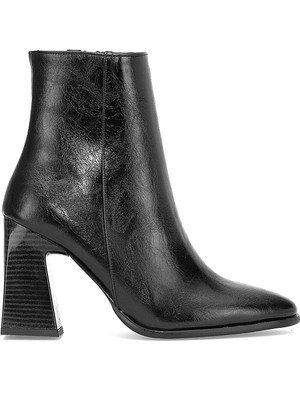 Beety 25BK168.1502 Kadın Topuklu Bot Siyah