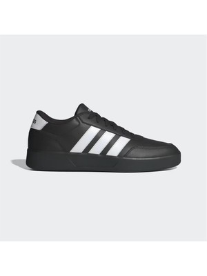 adidas Breaknet 3.0 Siyah Erkek Ayakkabı Düz Tabanlı Dayanıklı Malzeme ile Şık Tasarım