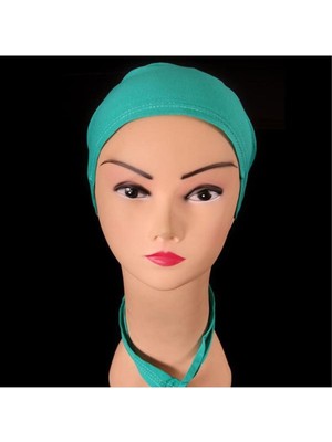 Resveq Bone Bağlamalı , Likralı Kumaş -Açık Mavi-1