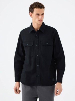 Loft Uzun Kol Antrasit Erkek Gömlek LF2036930