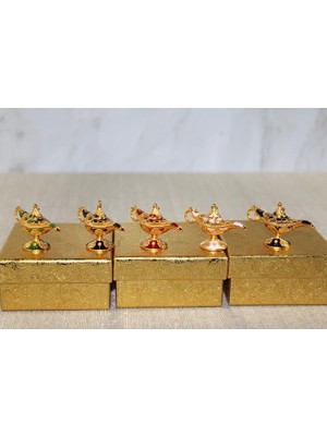 Mineli Metal Alaatin Lambası ALK3838 ( Lisinya )