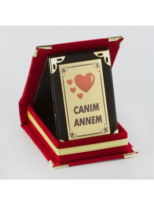 Resveq Canım Annem Plaketi-Kırmızı