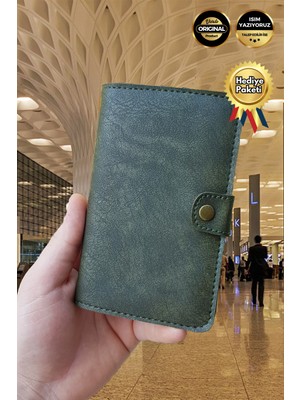 Vardo [ Isim Yazıyoruz ] Esther Tasarım Kartvizitlikli Ruhsat Kılıfı & Cüzdan & Pasaport Kılıfı Unisex