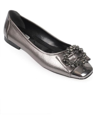 Capone Outfitters Adriana 058 Kadın Taşlı Babet