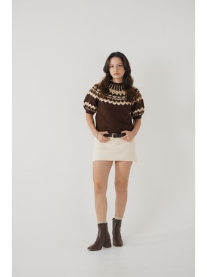 Capone Outfitters Anjela Küt Burunlu Yandan Fermuarlı Kadın Bot