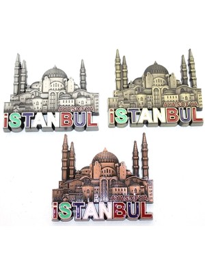 Istanbul Temalı Metal Magnet ALK3342 ( Lisinya )