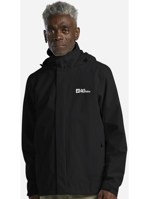 Jack Wolfskin Trailtime 2l Erkek Siyah Outdoor Ceketi