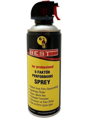 6 Faktör Çok Amaçlı Sprey 400 Ml. 400 ml Tekli