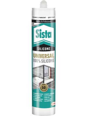Sista Universal Silikon Şeffaf, 280ML