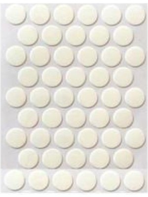 Parlak Beyaz Yağmur Yapışkanlı Vida Tapası Vida