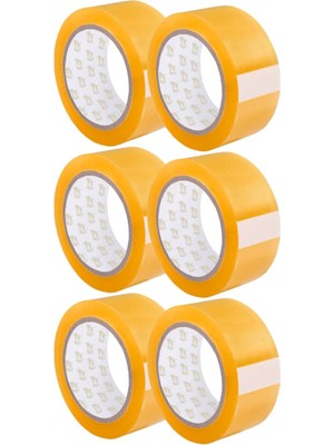 Koli Bandı 45X100 Metre 6 Adet Koli Bandı Koli Bandı