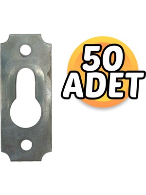 Mobilya Hırdavatı Çerçeve Askısı Gömme Bombeli (50 Adet) Tr