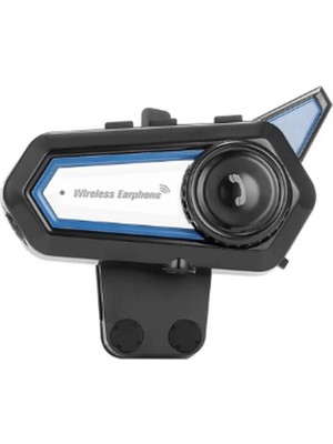 BT31 Kask Kulaklık Bluetooth 5.0 Motosiklet Interkom Su Geçirmez Kablosuz Kulaklık - Lisinya