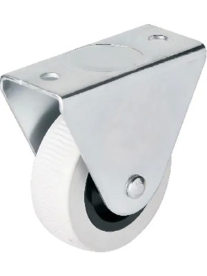 105 - 50 mm Sabit Gri Pvc Teker 4 Adet - Lisinya