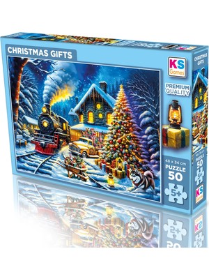 Ks Games Christmas Gifts 50 Parça Puzzle