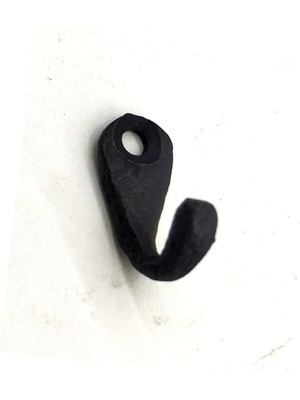 Antika Tarz Dekoratif Pirinç Tekli Mini Askı - 27X11 Mm, Oksit - Lisinya