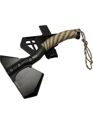 Axe 050B Siyah Kamp / Outdoor Balta 29CM - Ipli Sap, Kılıflı - Lisinya