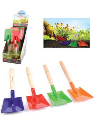 Mini Bahçe Küreği - Saplı 12X14CM - Lisinya