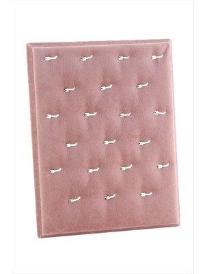Resveq Anfora Kumaş Kolye Ucu Standı-Açık Pembe