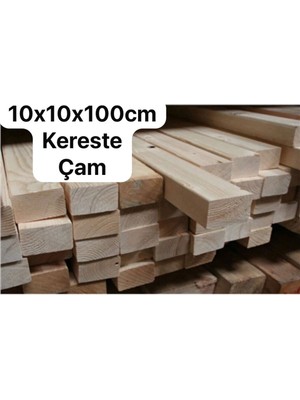 10X10X100CM Silinmiş Kereste